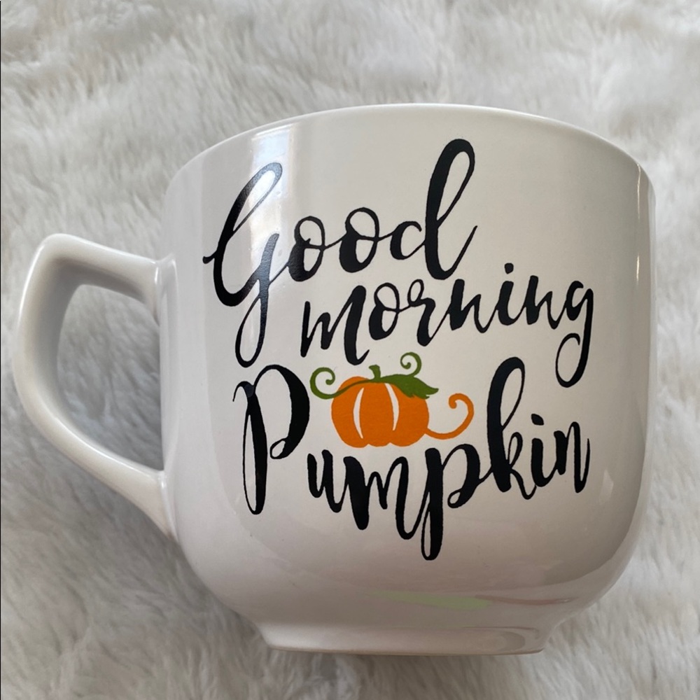 Good Morning Pumpkin Fall Mug